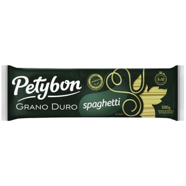 Macarrão Grano Duro Petybon Spaghetti Pacote com 500g