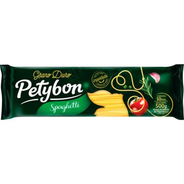 Encontraproduto.com.br - Macarrão Grano Duro Petybon Spaghetti Pacote com 500g