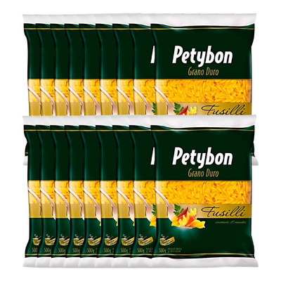 Encontraproduto.com.br - Macarrão Grano Duro Petybon Fusilli Pacote com 500g