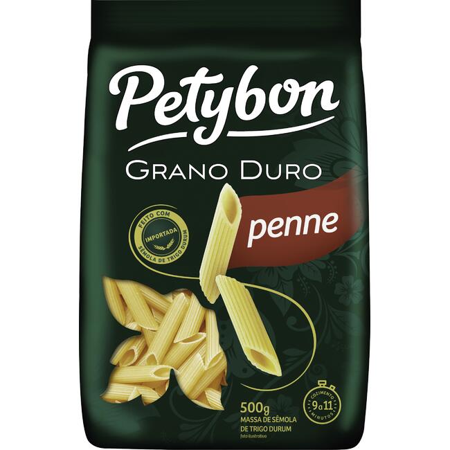 Encontraproduto.com.br - Macarrão Grano Duro Petybon Penne Pacote com 500g