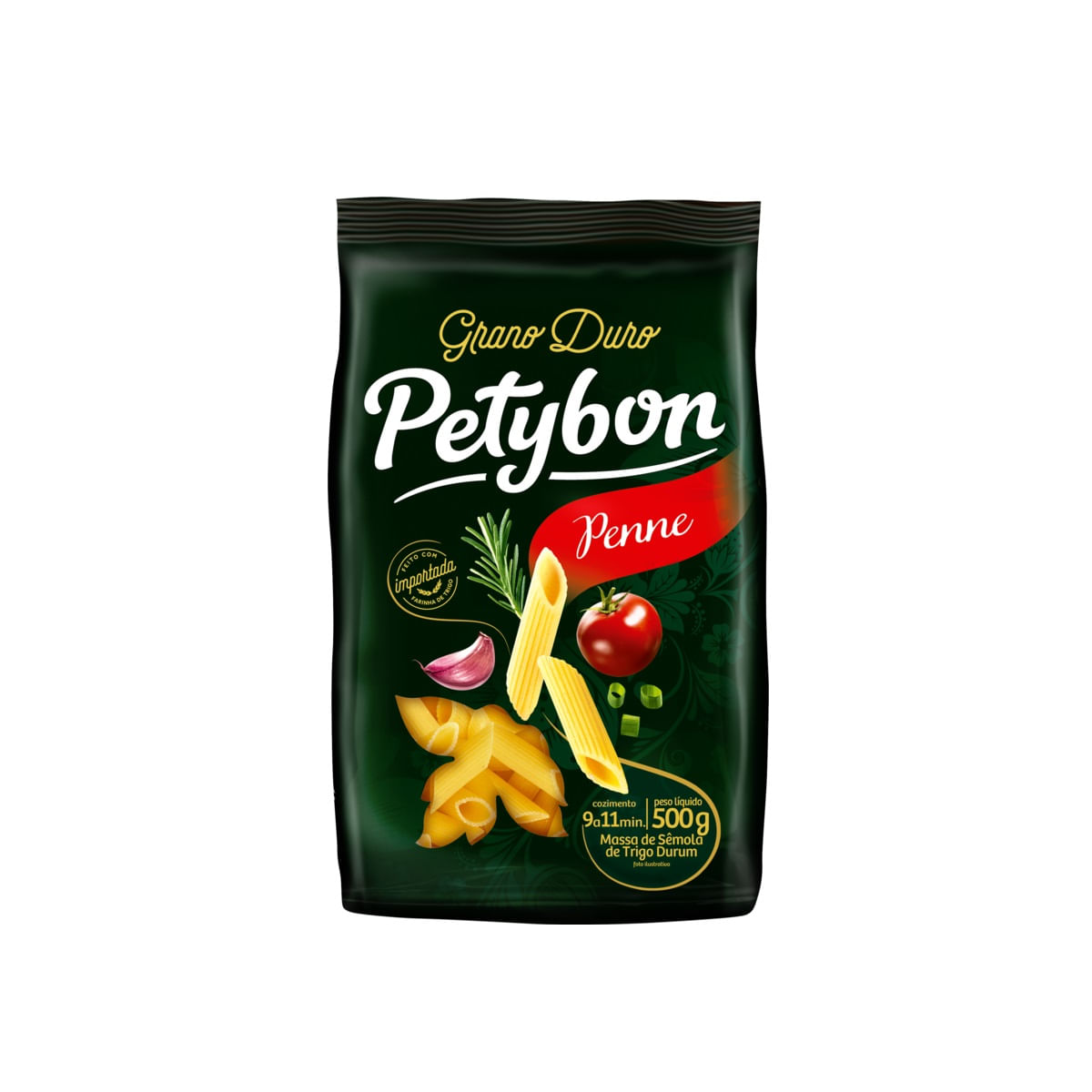 Encontraproduto.com.br - Macarrão Grano Duro Petybon Penne Pacote com 500g