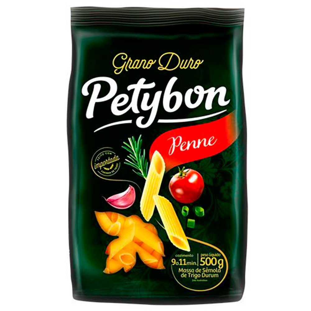 Encontraproduto.com.br - Macarrão Grano Duro Petybon Penne Pacote com 500g