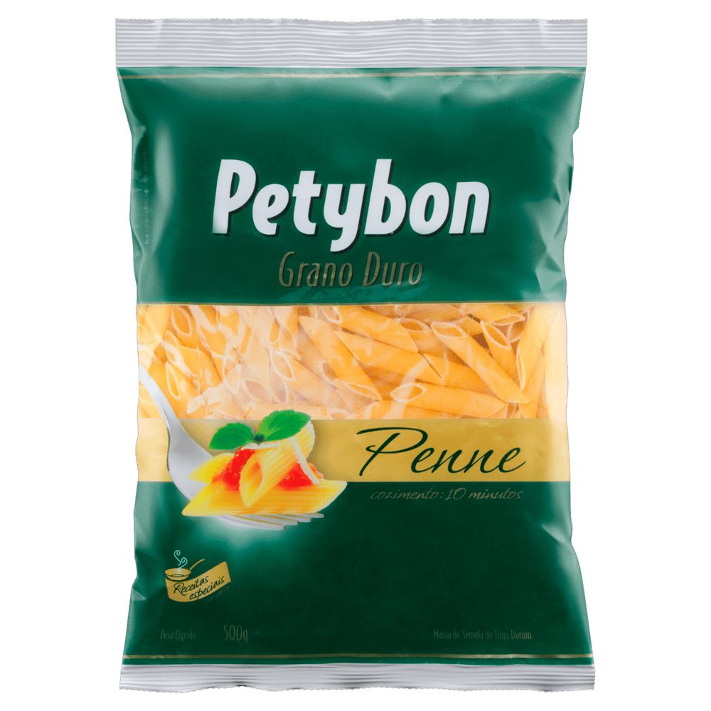 Encontraproduto.com.br - Macarrão Grano Duro Petybon Penne Pacote com 500g