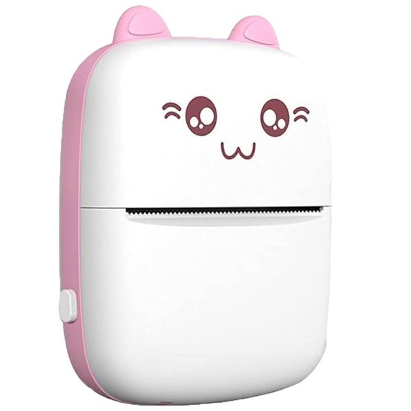 Encontraproduto.com.br - Mini Impressora Portátil Kapbom Ka-A8C Rosa (MP)