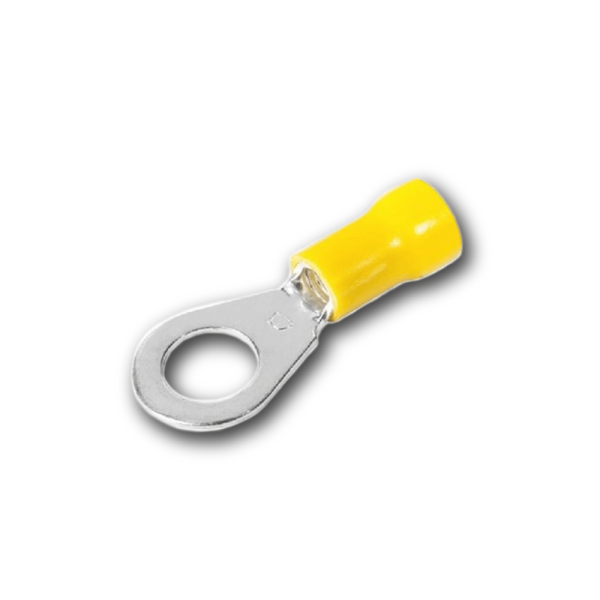Terminal Anel Pré-Isolado 25mm F8 Amarelo - Magnet 880602