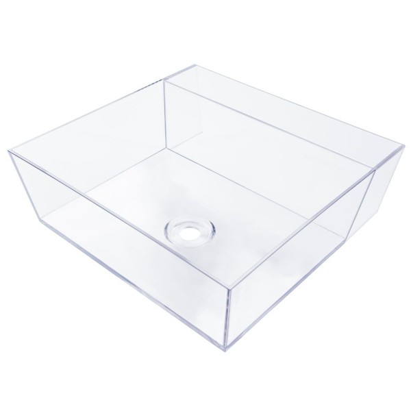 Encontraproduto.com.br - Cuba De Resina Twin Cristal Aquaplás