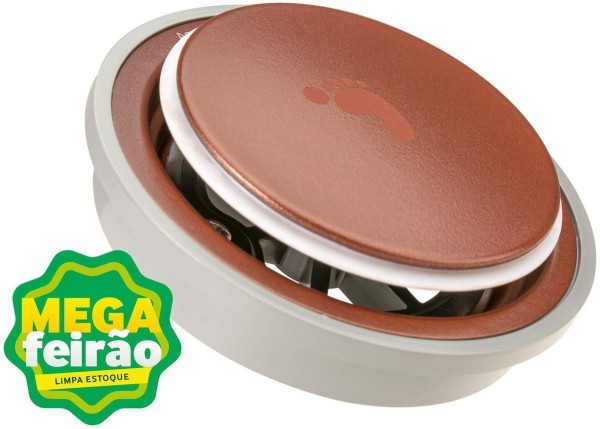 Encontraproduto.com.br - Ralo Grelha Redondo Aquaplas Click Cobre 10cm