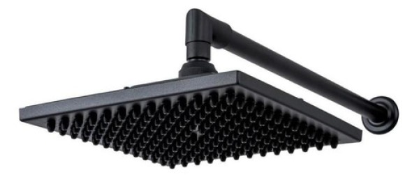 Ducha Acquaplas Master Quadrada 22x22 Black Matte 017.010308