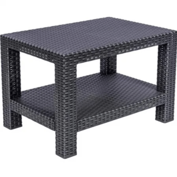 Encontraproduto.com.br - Mesa Rattan Chumbo Aquaplás