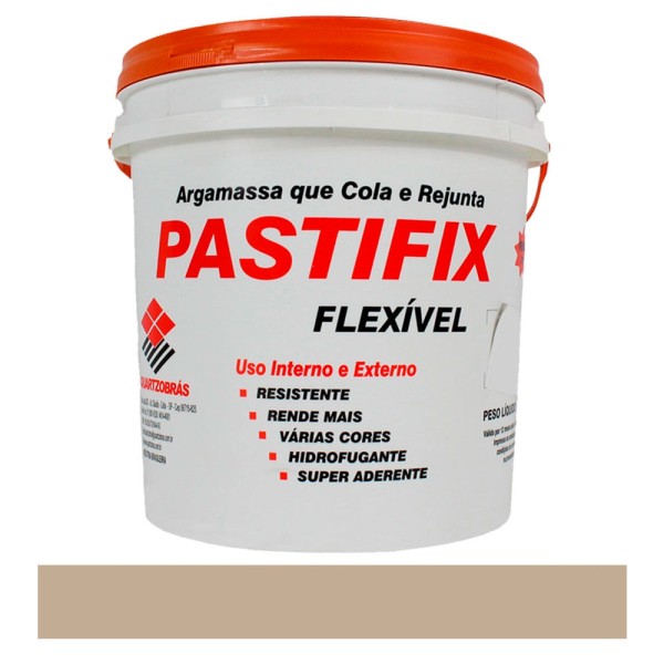 Encontraproduto.com.br - Argamassa Pastifix Vidro Marfim Balde 5kg