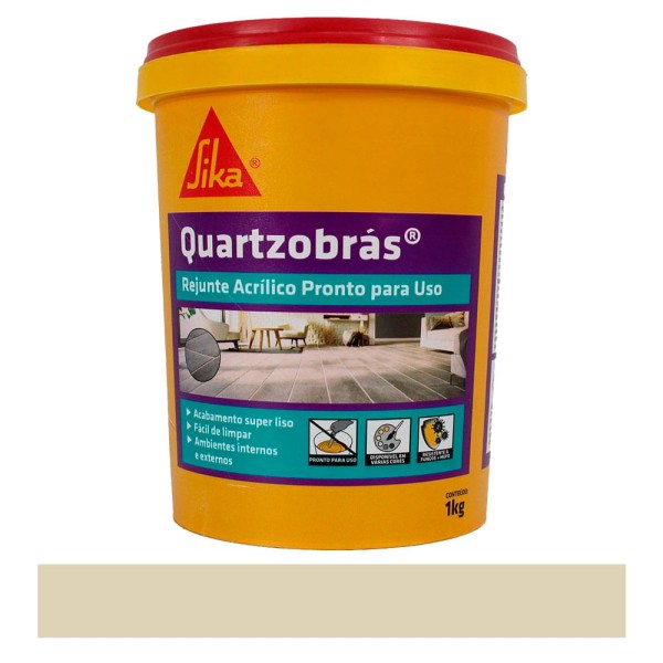 Rejunte Pronto Acrílico Champanhe Pote 1kg