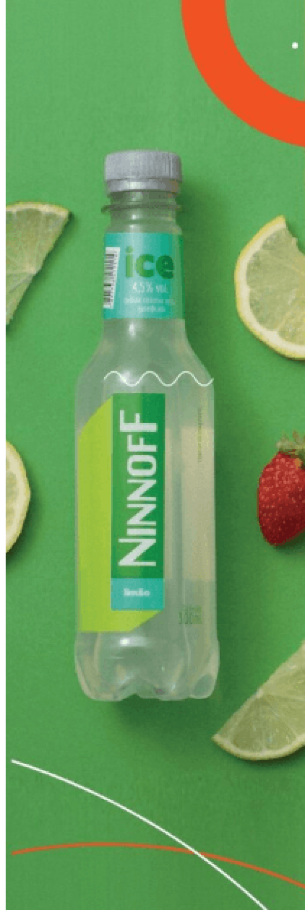 Ice Ninnoff Limão 300ml
