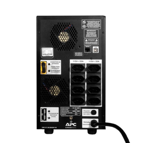 Encontraproduto.com.br - Nobreak Apc Smart-ups Br 2200va Biv Smc2200bi-br