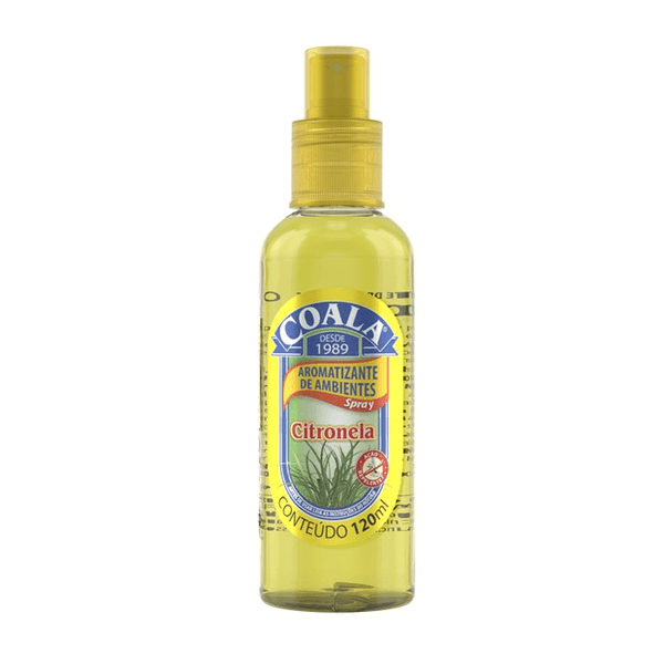 Encontraproduto.com.br - Odorizador de Ambiente Spray Citronela Coala Frasco 120ml