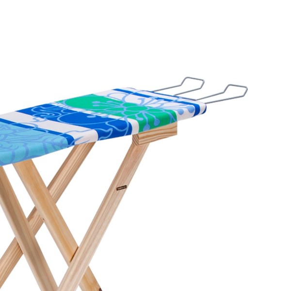 Encontraproduto.com.br - Tábua de Passar Roupa Tramontina Mesa de Passar Dobrável Classsic 91750/140 Madeira Azul