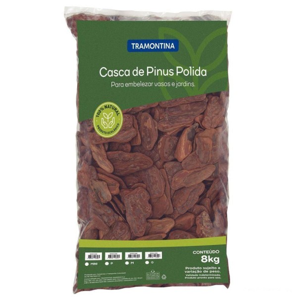 Casca Pinus Polido G 8kg 91404/008 - Tramontina