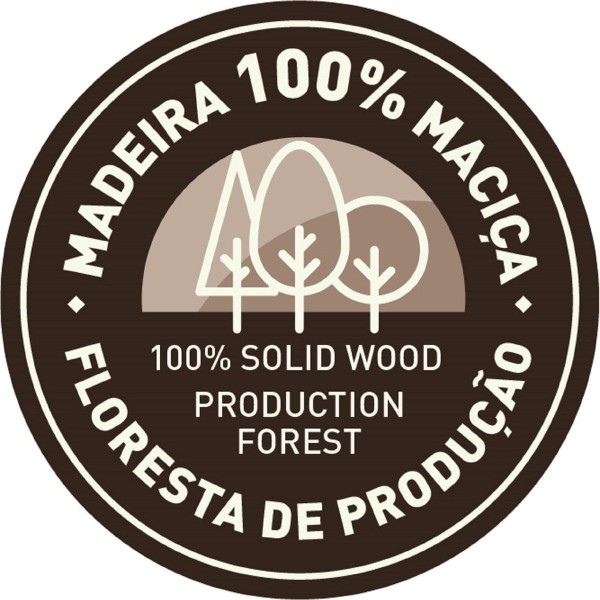 Encontraproduto.com.br - Estante Tramontina Modulare Em Madeira Pinus Com Acabamento Natural Com 6 Prateleiras Tramontina