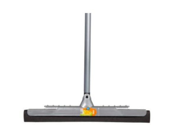 Encontraproduto.com.br - Rodo com Cabo Alklin Cinza 40 cm