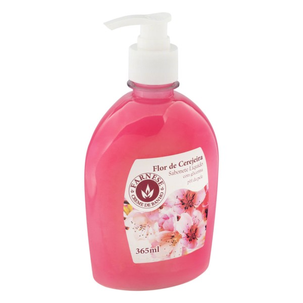 Encontraproduto.com.br - Sabonete Líquido Farnese Flor de Cerejeira Frasco com 365ml