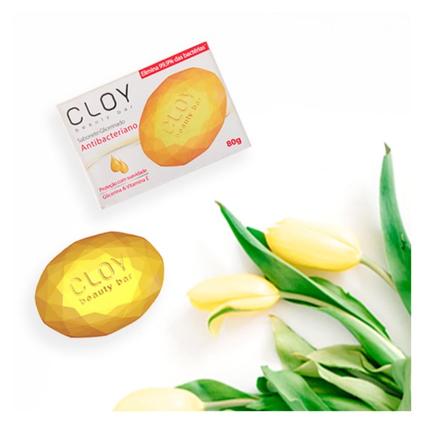 Encontraproduto.com.br - Sabonete em Barra Cloy Beauty Glicerinado Antibacteriano