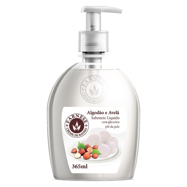 Encontraproduto.com.br - Sabonete Líquido Farnese Algodão e Avelã 365ml