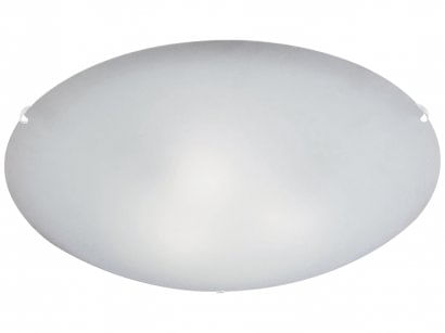 Plafon Sobrepor Clean 30cm Branco 2 Lâmpadas Bronzearte