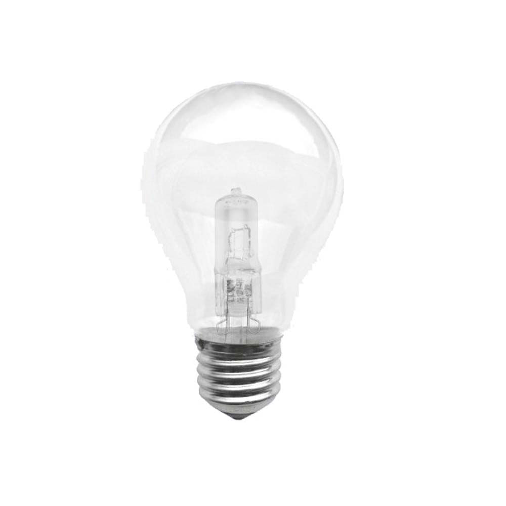 Lâmpada halógena Eco Classic 70W 127V 3000K amarela Bronzearte