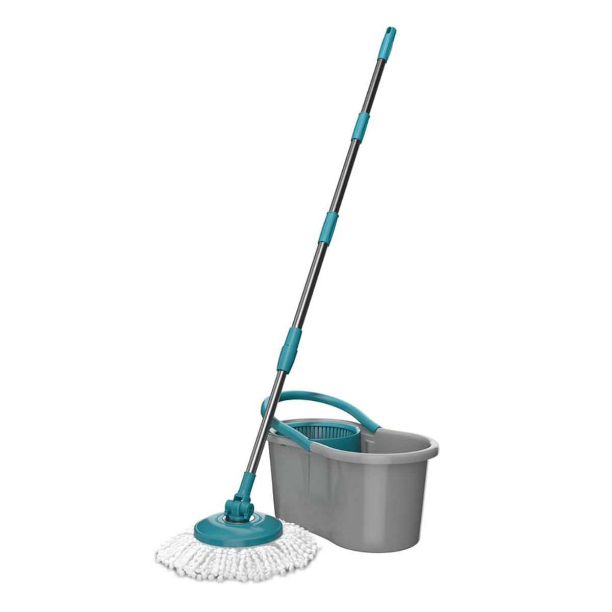 Encontraproduto.com.br - Mop de Limpeza Flash Limp Giratório Fit com Balde