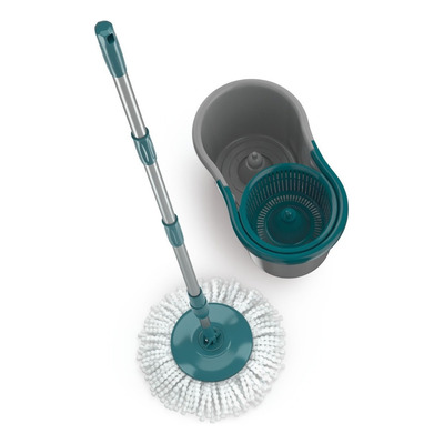 Encontraproduto.com.br - Mop de Limpeza Flash Limp Giratório Fit com Balde