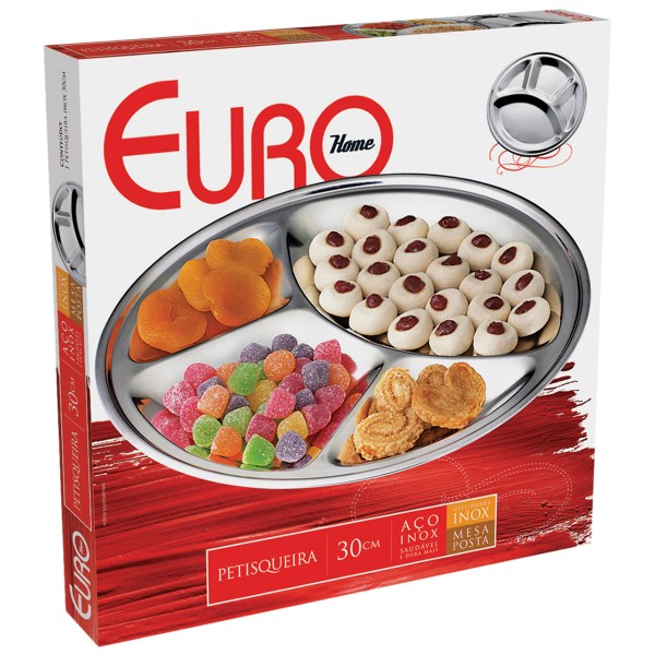 Encontraproduto.com.br - Petisqueira em Inox Euro Mesa Posta IN8652