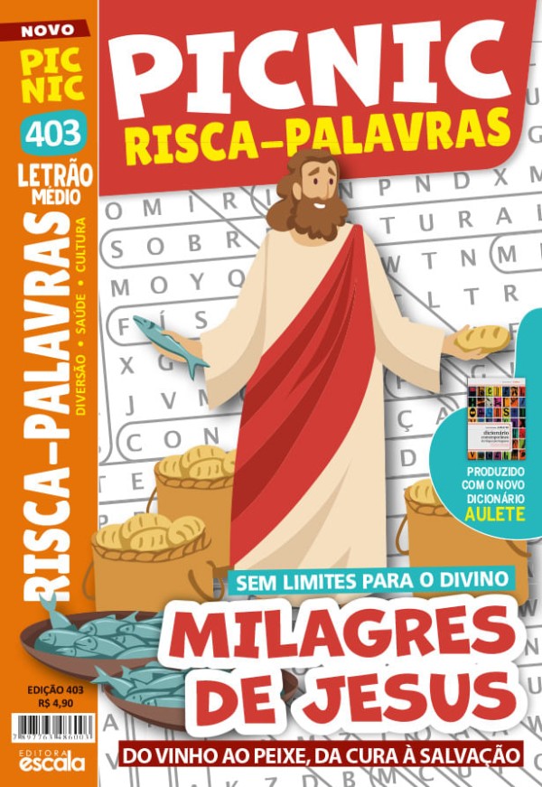 Encontraproduto.com.br - Risca-Palavra Milagres De Jesus - Médio