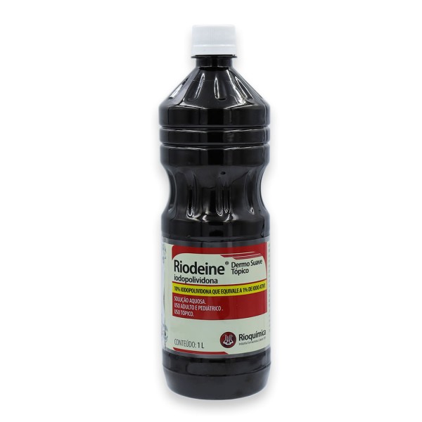 Encontraproduto.com.br - Riodeine Dermo Suave Tópico 1L - Rioquímica