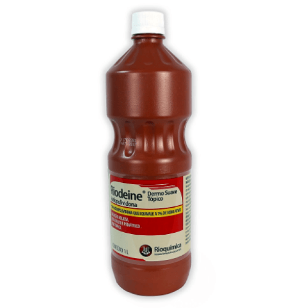 Encontraproduto.com.br - Riodeine Dermo Suave Tópico 1L - Rioquímica