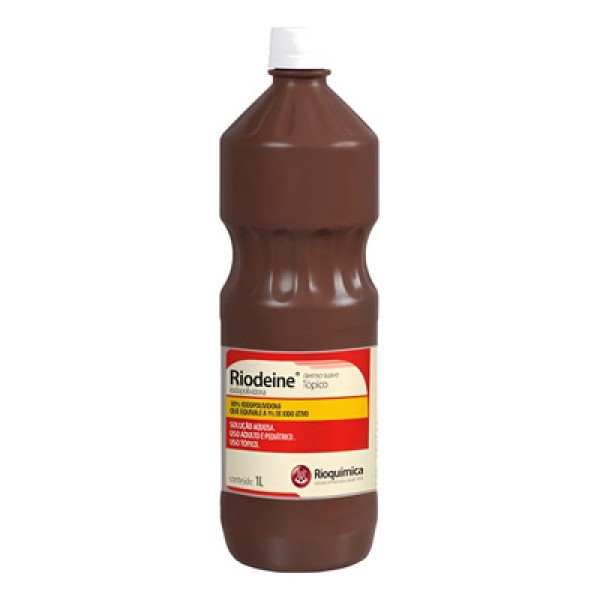 Encontraproduto.com.br - Riodeine Dermo Suave Tópico 1L - Rioquímica