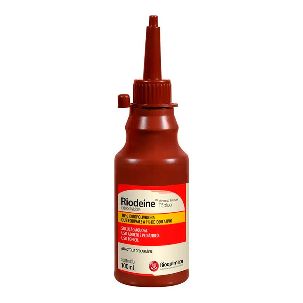 Encontraproduto.com.br - Antisséptico Riodeine Dermo Suave Tópico - Rioquímica
