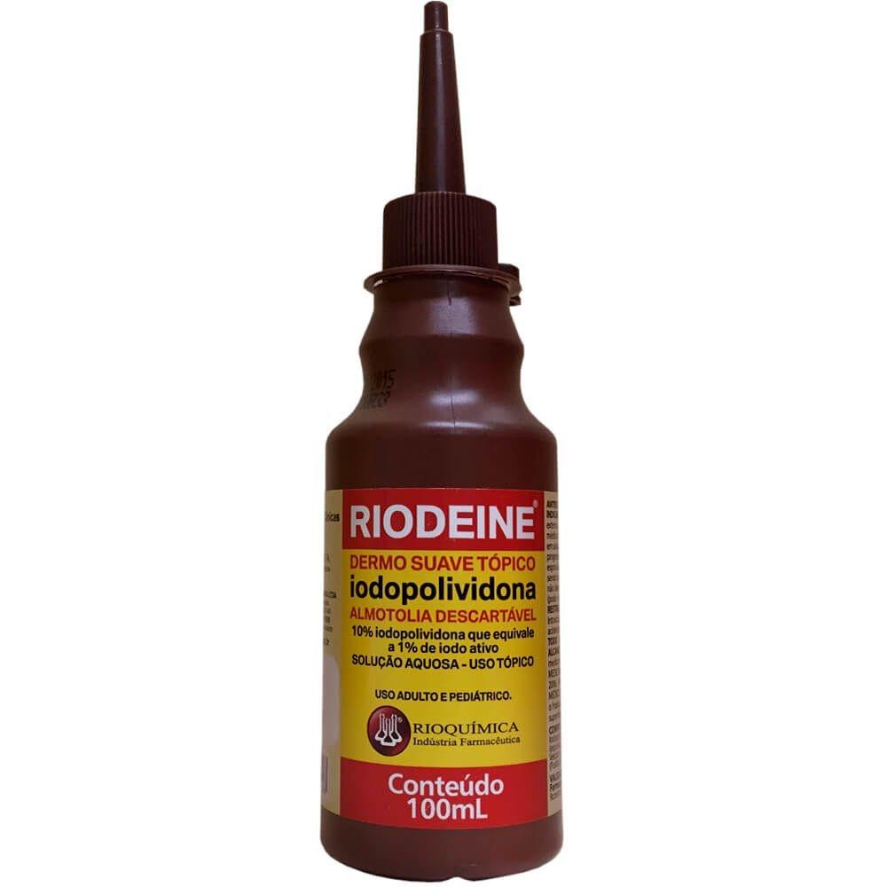 Encontraproduto.com.br - Antisséptico Riodeine Dermo Suave Tópico - Rioquímica
