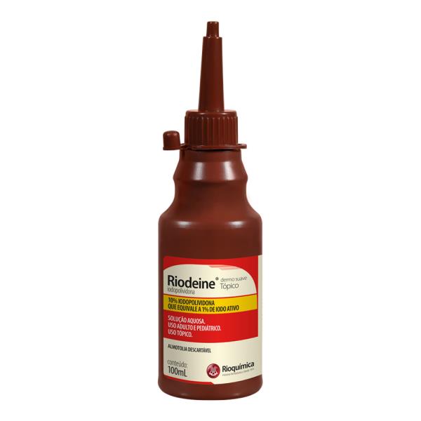Encontraproduto.com.br - Antisséptico Riodeine Dermo Suave Tópico - Rioquímica