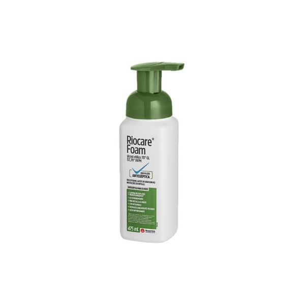 Álcool Etílio 70% Riocare Foam Espuma - Rioquímica