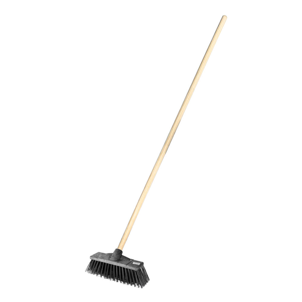 Encontraproduto.com.br - Vassoura de Nylon DSR Plastica 30MM com Cabo