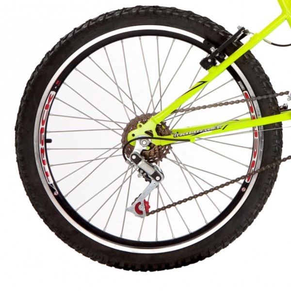 Encontraproduto.com.br - Bicicleta - Aro 24 - Dragon Fire - Com Suspensão - Tk3-Track - Amarelo