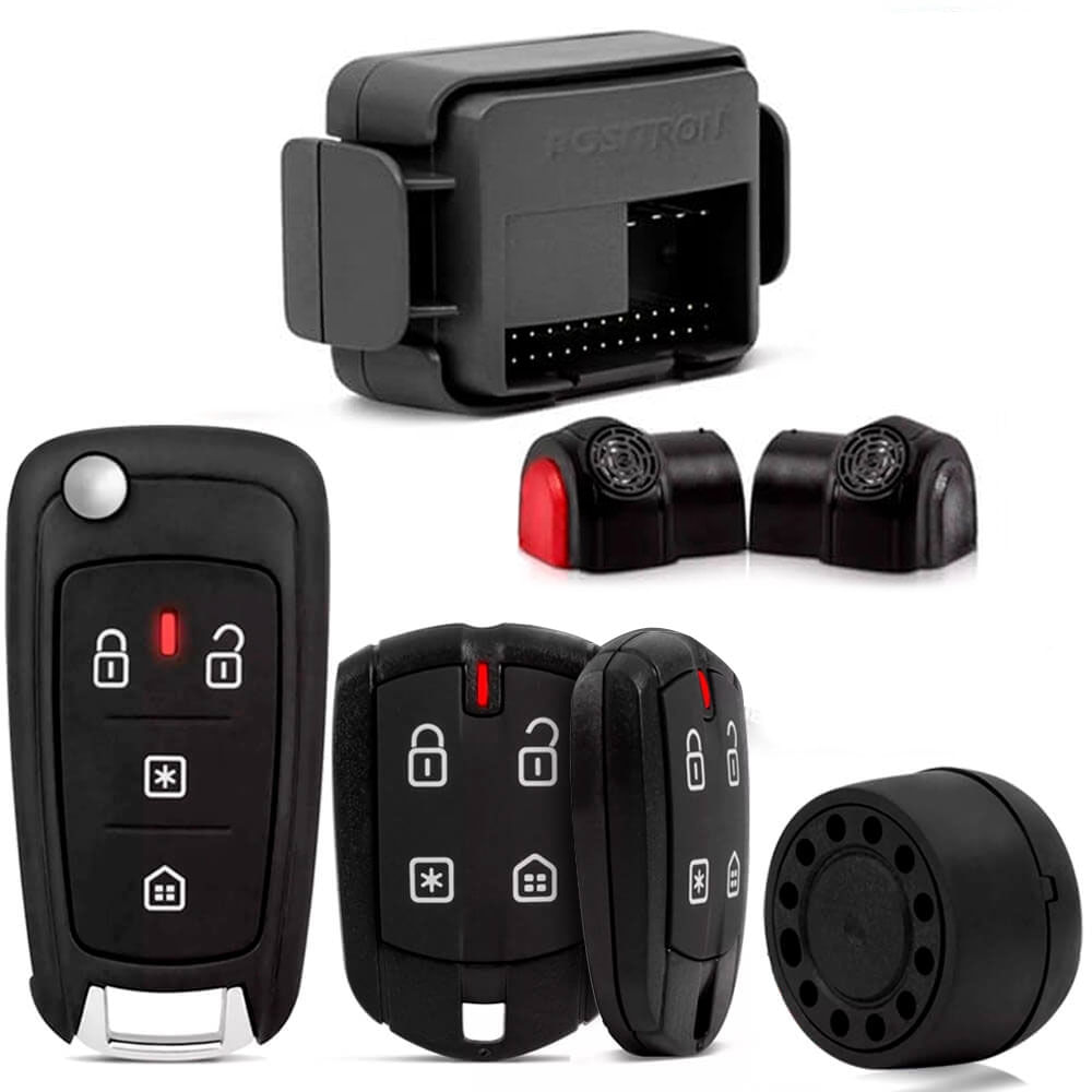 Encontraproduto.com.br - ALARME AUTOMOTIVO POSITRON CYBER EX360 EXACT UNIVERSAL
