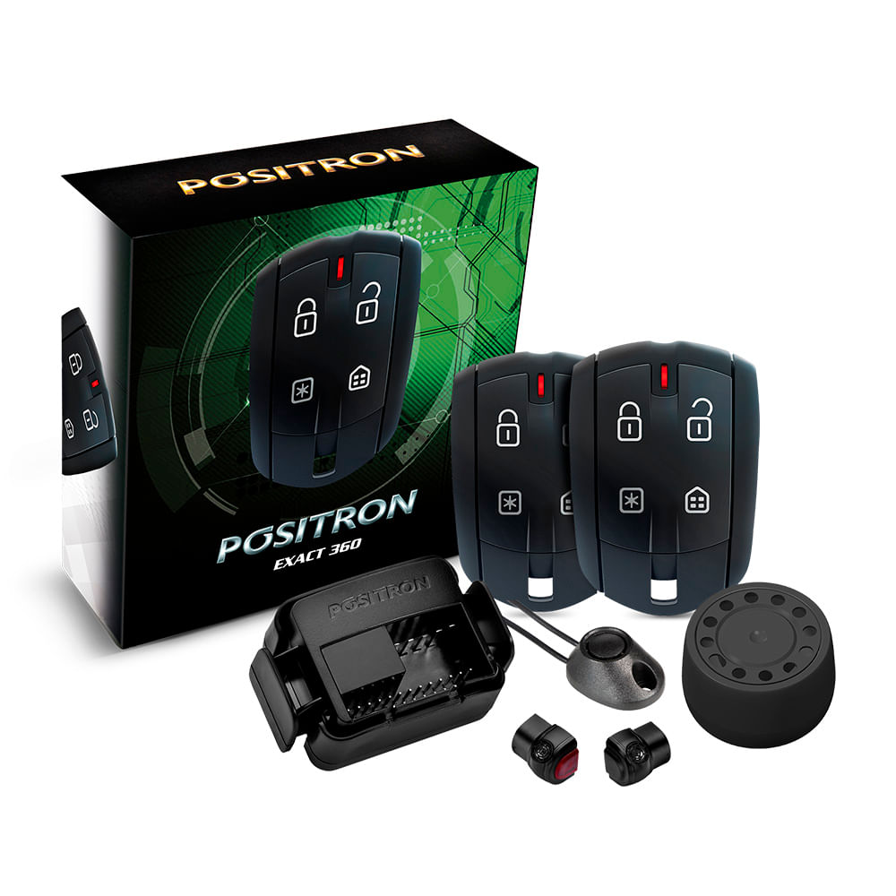 ALARME AUTOMOTIVO POSITRON CYBER EX360 EXACT UNIVERSAL