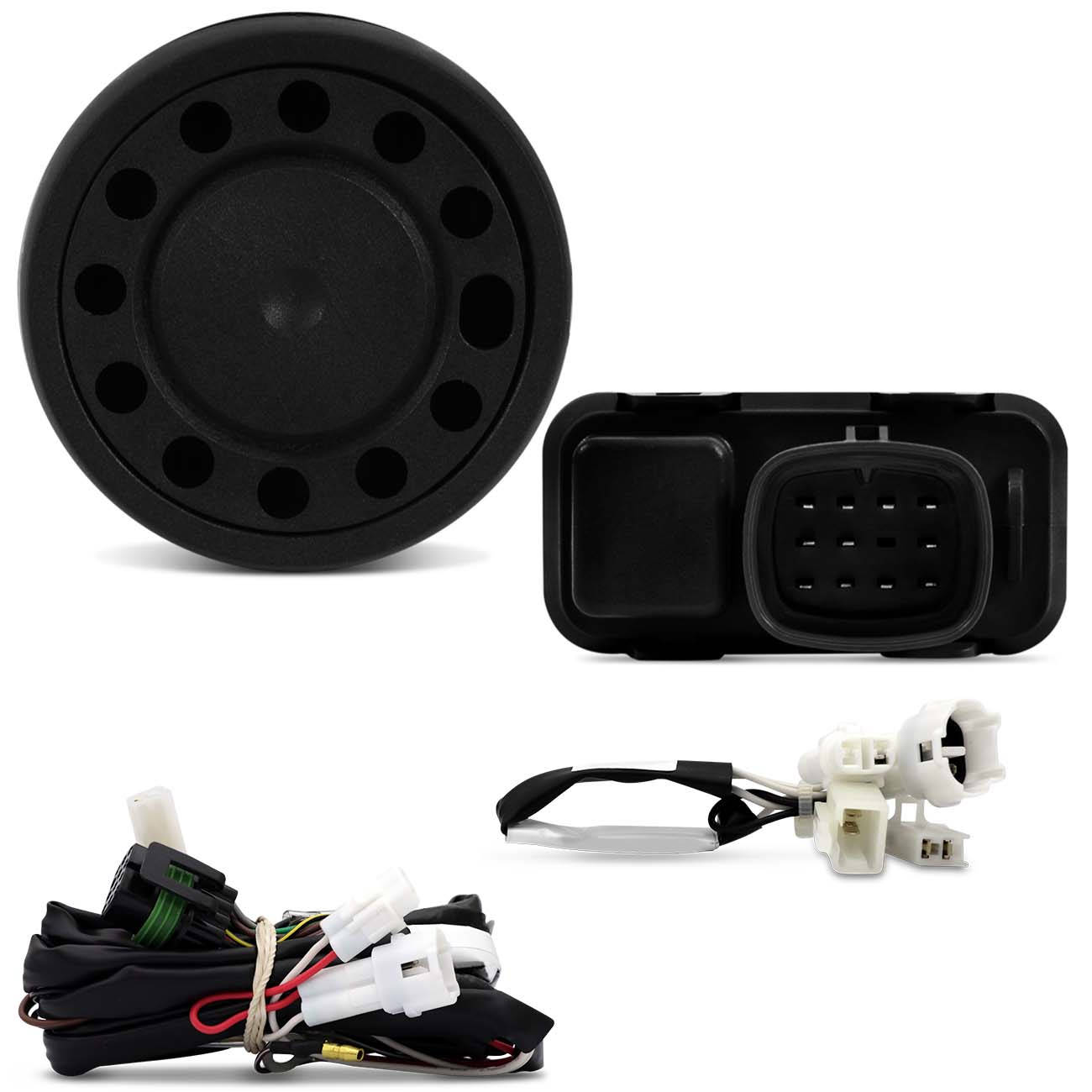 Encontraproduto.com.br - ALARME DUOBLOCK FX G8 DEDICADO YAMAHA FACTOR 125 DE 2010 ATÉ 2024 - POSITRON