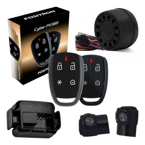 Encontraproduto.com.br - ALARME AUTOMOTIVO POSITRON CYBER PX360 UNIVERSAL