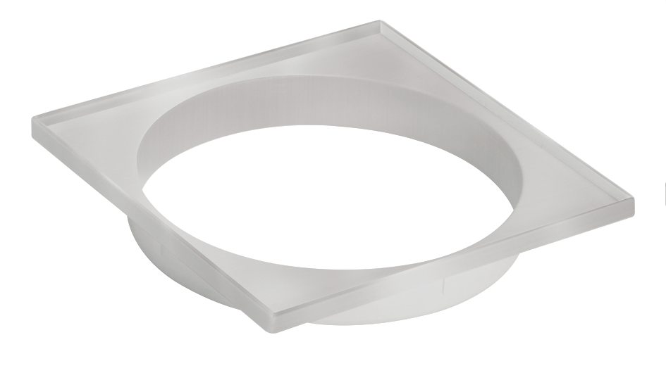 Encontraproduto.com.br - Porta Grrelha Amanco N17 100mm Quadrado Cromado