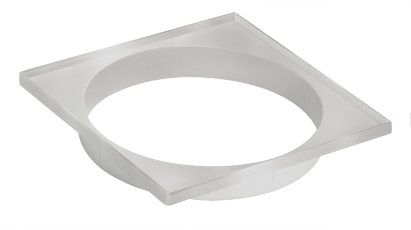 Encontraproduto.com.br - Porta Grrelha Amanco N17 100mm Quadrado Cromado