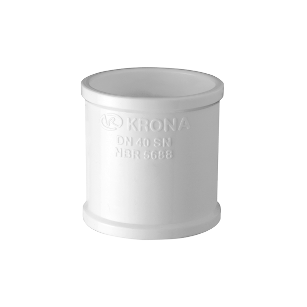 Encontraproduto.com.br - Luva de Esgoto Simples 40mm - KRONA