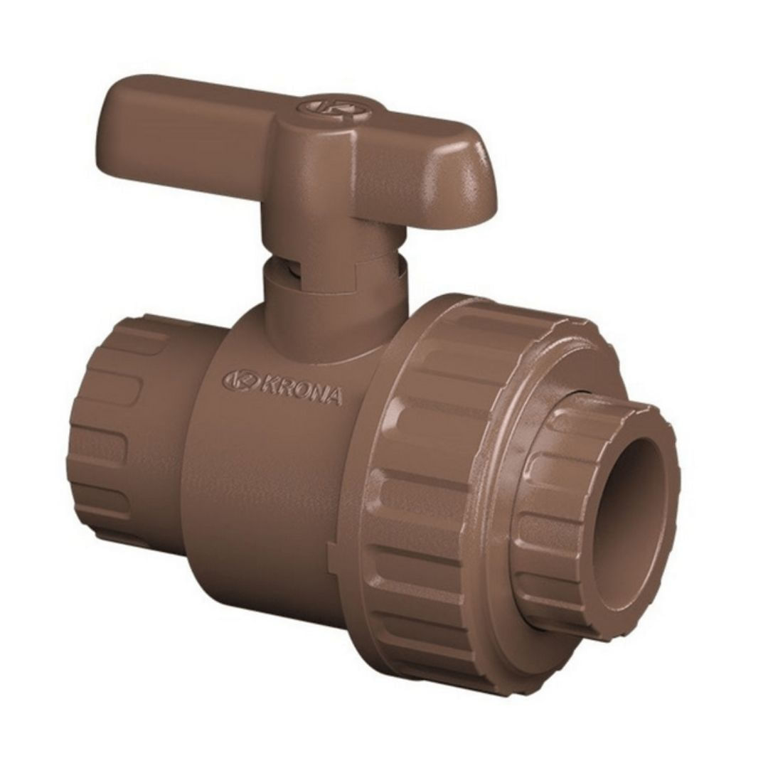 Encontraproduto.com.br - Registro Esfera Soldavel Uniao 60Mm Krona