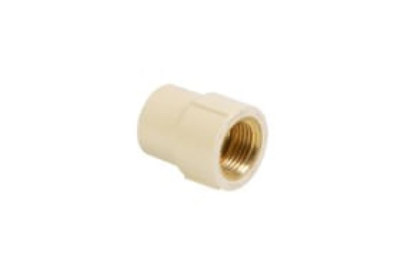 Encontraproduto.com.br - Luva de Transição RF CPVC Ultraterm 22mm x 1/2