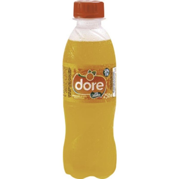 Encontraproduto.com.br - Mini Refrigerante Dore Laranja Pet com 250ml